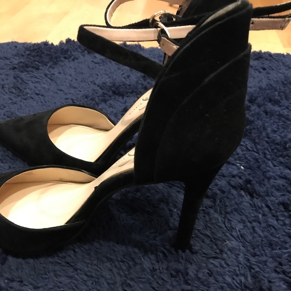 jessica simpson black velvet heels - Picture 4 of 4